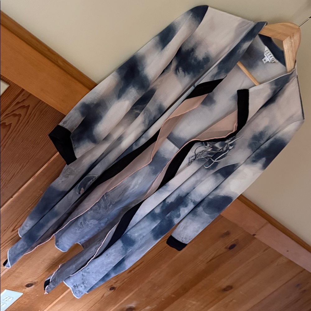 CITRON Santa Monica Silk Kimono Duster